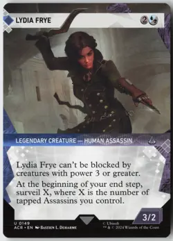 Lydia Frye (Showcase) (149) - Universes Beyond: Assassin's Creed (ACR) - NM - Image 1