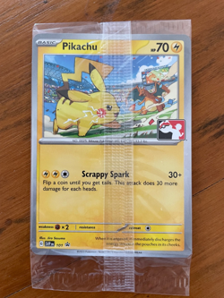 Pikachu - SVP101 - SEALED Pokemon Scarlet & Violet League Promo Ultra Rare NM - Image 1