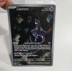 MEWTWO SVP 052 Scarlet Violet 151 Promo Illustration Rare Pokemon Card SEALED - Image 1