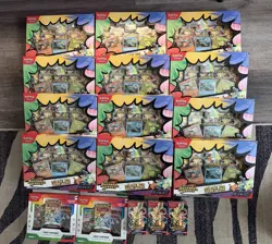 Pokemon Ascended Heroes Pin Box Booster Bundle First Partner Box Lot 17ct Sealed - Image 1