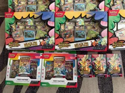Pokemon Ascended Heroes Pin Box Booster Bundle First Partner Box Lot 17ct Sealed - Image 3