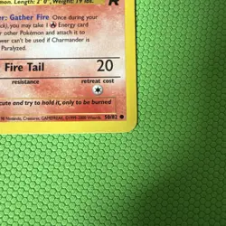 Pokemon Charmander 1st Edition Team Rocket 50/82 Card - Excellent Condition - Image 4