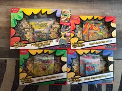 Pokemon Ascended Heroes Premium Poster Box Mega Lucario Emboar Feraligatr Lot 4 - Image 2