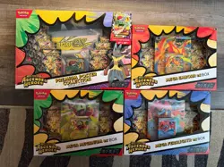Pokemon Ascended Heroes Premium Poster Box Mega Lucario Emboar Feraligatr Lot 4 - Image 3