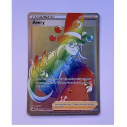 Pokemon Avery 211/198 Chilling Reign Secret Rare Full Art Holo English - Image 1