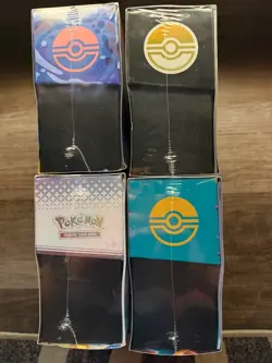 Pokemon Elite Trainer Box Lot 4ct Sealed Prismatic Heroes Chaos Rising ETB New - Image 2