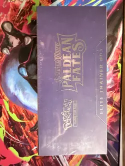 Pokemon TCG Scarlet & Violet Paldean Fates ETB With Small Tear 820650856181 - Image 4