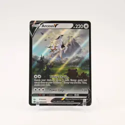 Arceus V - SWSH204 Black Star Promo Alternate Art Pokemon - NM - Image 1