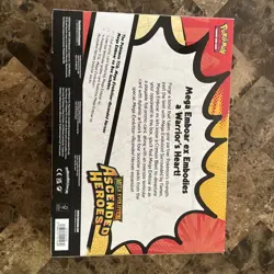 Pokemon Mega Evolution Ascended Heroes Mega Emboar EX Box NEW & SEALED - Image 2