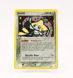 Jirachi - 9/107 Deoxys Holo Rare Pokemon - LP - Image 1