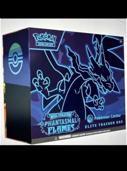 Pokemon TCG Mega Evolution Phantasmal Flames Pokemon Center ETB Presale - Image 1