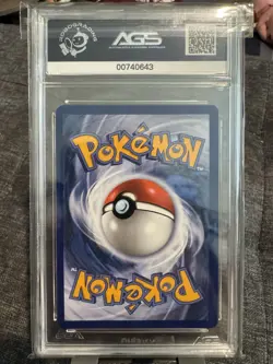 Pikachu Holo Cosmos Pokemon Day Collection Promo 51/162 AGS 9 Mint Double Swirl - Image 2