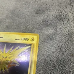 Pokemon TCG Zapdos Fossil Holo Rare Japanese - Image 4