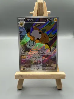 Pokemon TCG Raichu 211/193 IR Illustration Paldea Evolved NM - Image 1