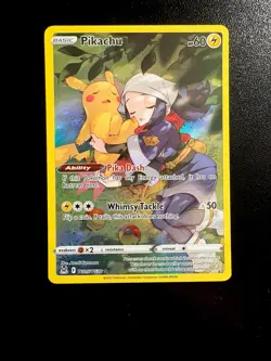 Pokemon TCG - Pikachu - TG05 / TG30 - Lost Origin Trainer Gallery - Ultra Rare - Image 1