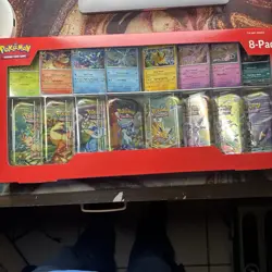 Pokemon TCG Prismatic Evolutions Mini Tins, Complete Set of 8, Sealed - Image 1