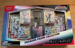 Pokemon TCG Prismatic Evolutions Premium Figure Collection Box. - Image 1