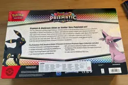 Pokemon TCG Prismatic Evolutions Premium Figure Collection Box. - Image 2