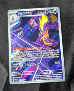 Toxtricity 103/094 Illustration Rare Phantasmal Flames Pokemon Holo Near Mint - Image 1