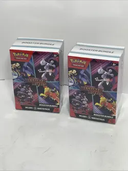 Pokemon Destined Rivals Booster Bundle Lot Of 2 - Image 1