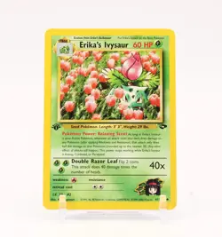 Erika's Ivysaur - 41/132 Gym Challenge 1st Edition Pokemon - NM - Image 1