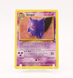 Gengar - 20/62 Fossil Unlimited Rare Pokemon - NM/LP - Image 1