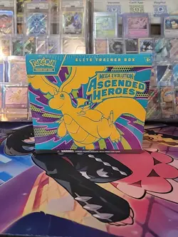 Pokemon TCG Ascended Heroes ETB Factory Sealed 💯SHIPS SAME DAY💯 - Image 1