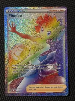 2021 Pokemon SWSH Battle Styles 175/163 Phoebe - Image 1