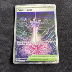 Chaos Rising - Prism Tower 111/086 - Pokemon TCG pack fresh - Image 1