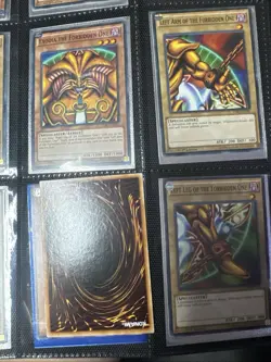 YUGIOH EXODIA THE FORBIDDEN ONE YGLD SET ULTRA RARE UNLIMITED ED NM 1996 - Image 3