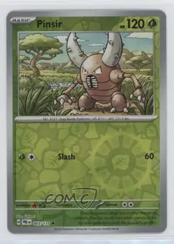 Pinsir Reverse Foil Pokemon Prismatic Evolutions PRE #003 - Image 1
