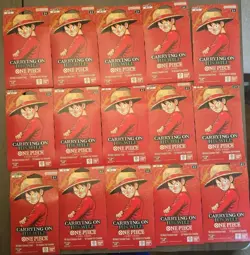 One Piece TCG Carrying On His Will OP13 English Booster Pack Lot Of 15 - Image 1
