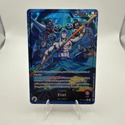 Enel OP15-058 Alternate Art Leader Adventure on Kami's Island - Image 1