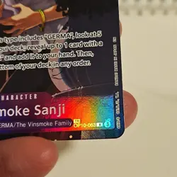 Vinsmoke Sanji (TR) OP10-063 Legacy of the Master Foil LP - Image 5