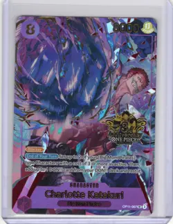 Charlotte Katakuri OP11-067 One Piece 3rd Anniversary Set - English - Image 1