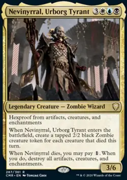 MTG Nevinyrral, Urborg Tyrant (287/743) Commander Legends LP - Image 1