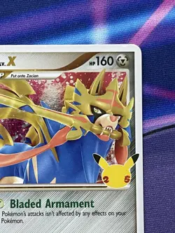 Pokemon - Zacian LV. X SWSH135 Celebrations Promo Holo NM - Image 3