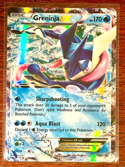 Greninja EX - XY20 - Pokemon XY Black Star Promo - LP - Image 1