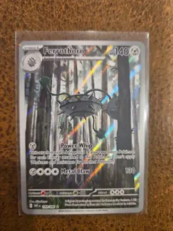 Ferrothorn Illustration Rare 149/086 Black Bolt White Flare NM Pokemon TCG - Image 1