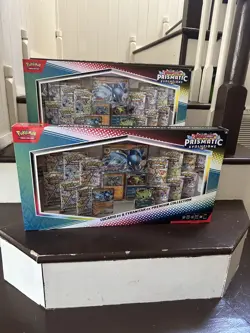 LOT OF 2 Pokemon Prismatic Lucario Ex Tyranitar Ex Premium Collection NEW SEALED - Image 2