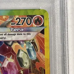 2025 POKEMON PSA 9 MINT EN FLAREON EX PRISMATIC EVOLUTIONS 146/131 SIR - Image 3