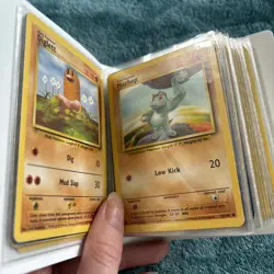 Old Vintage Wotc Pokemon Tcg Binder Bundle Joblot X60 Cards No Duplicates - Image 5