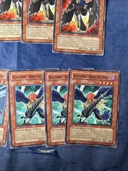Yugioh RGBT CRMS 1st Ed Blackwing Lot Black Whirlwind 3x - Image 2
