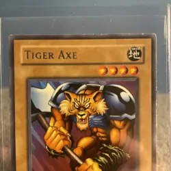 Tiger Axe - TP1-012 - Rare - Unlimited Edition YuGiOh LP grade - Image 3