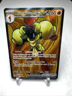 Armarouge ex 125 Sv: Scarlet & Violet Promo Cards Holo Mint / NM - Image 1