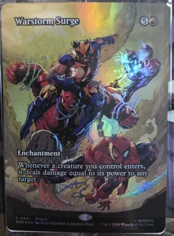 MTG - Warstorm Surge P 001 Promo - Marvel - Avengers Armageddon - Image 3