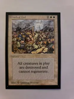 Wrath of God - MTG [International Collector's Edition] - Lightly Played​​ - Image 4