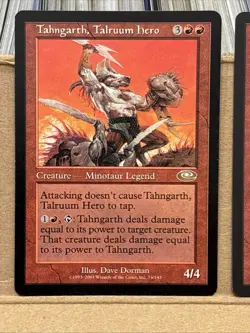 2x Tahngarth, Talruum Hero | Planeshift Rare | MTG Magic LP - Image 2