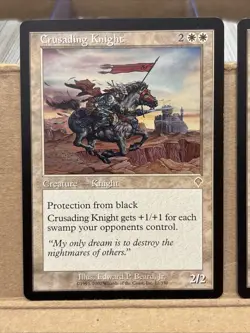 4x Crusading Knight R Invasion 12 LP Mtg Magic - Image 2