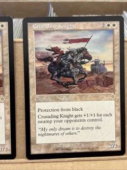 4x Crusading Knight R Invasion 12 LP Mtg Magic - Image 4